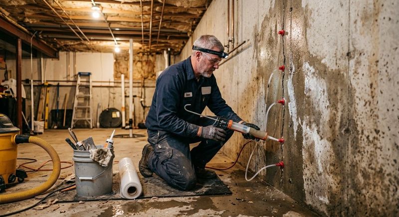 Leaking Basement Repair in Montgomery, AL