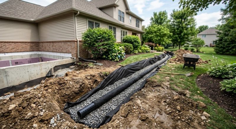 Outdoor Drain Installation in Birmingham, AL