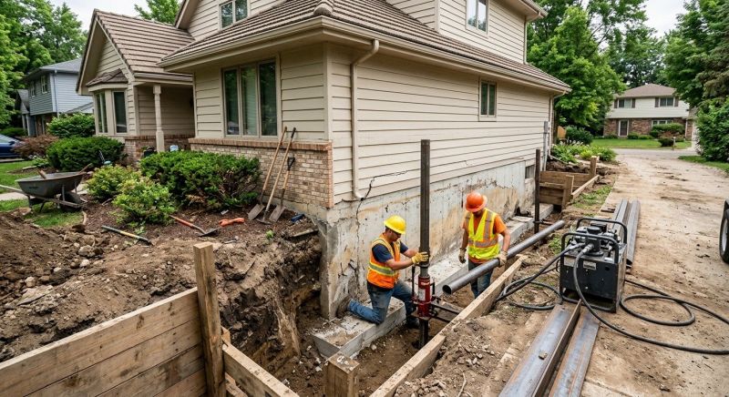 Residential Foundation Repair in Columbus, OH