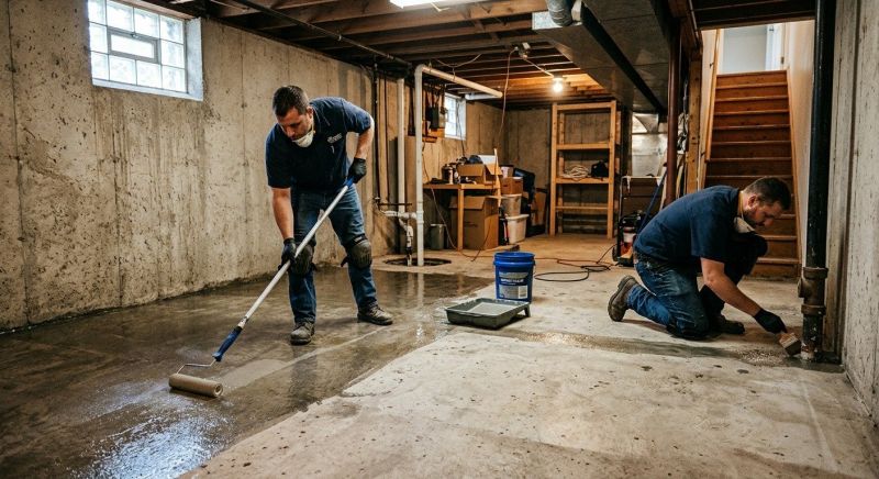Basement Concrete Sealing in Birmingham, AL