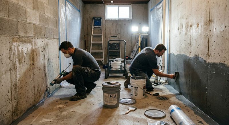 Basement Concrete Sealing in Birmingham, AL