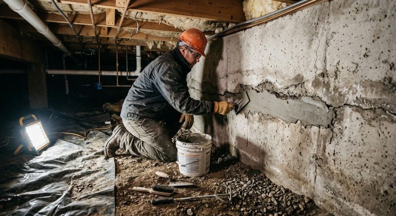 Basement Crack Repair in Tampa, FL