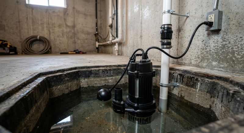 Basement Drainage Installation in Auburn, AL