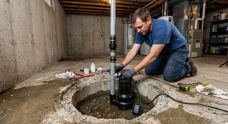 Basement Sump Pump Service in Boston, MA