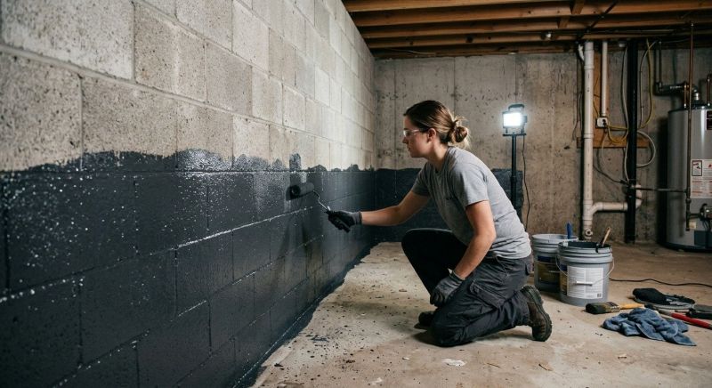 Basement Walls Waterproofing in Tuscaloosa, AL