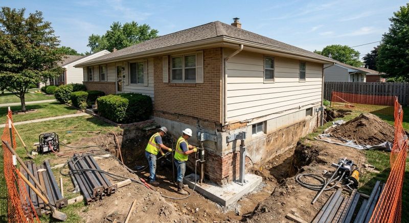 Building Foundation Repair in Columbus, OH