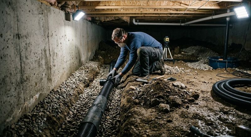 Crawlspace Drainage in Tuscaloosa, AL