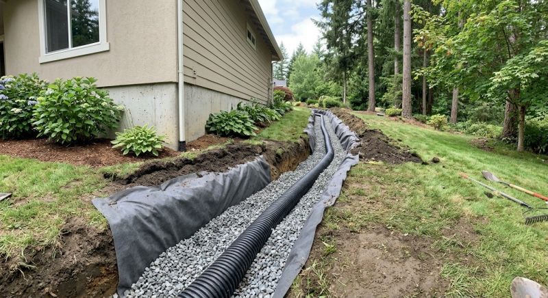 Curtain Drain Installation in Birmingham, AL