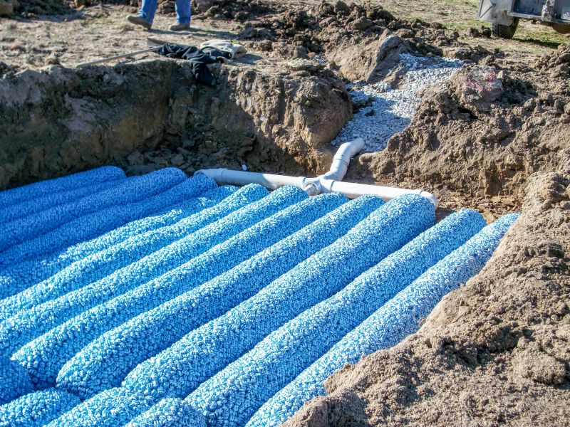 Drainage Installation in Spring