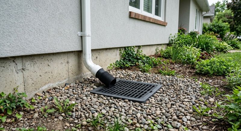 Exterior Drainage Installation in Birmingham, AL