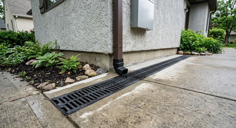 Exterior Drainage Installation in Birmingham, AL