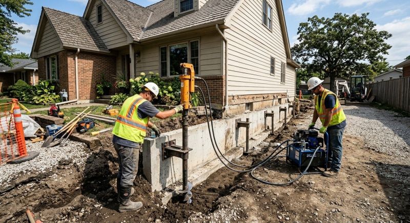 Foundation Stabilizing in Sarasota, FL