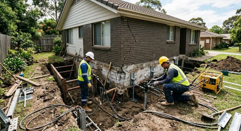 Foundation Stabilizing in Sarasota, FL