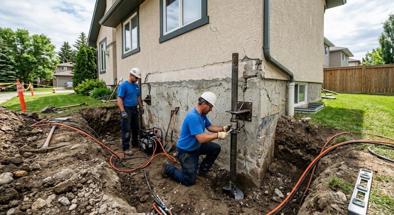 Helical Piers Installation in Columbus, OH