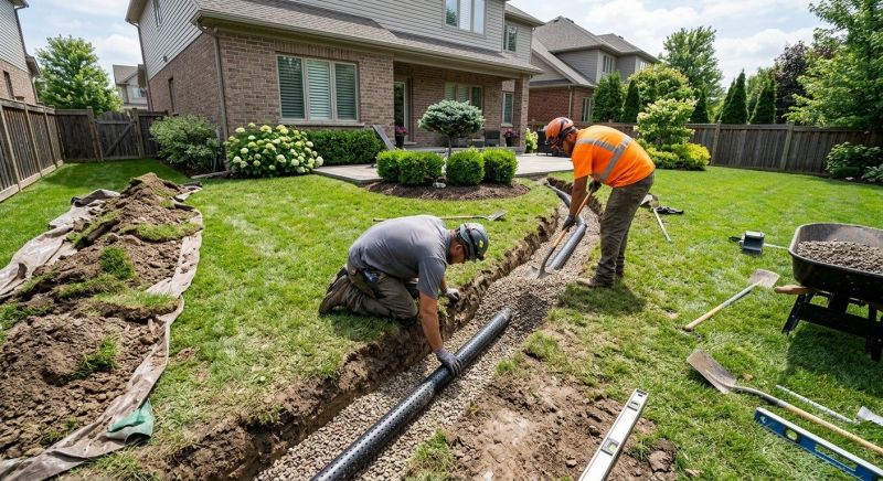House Drainage Installation in Birmingham, AL