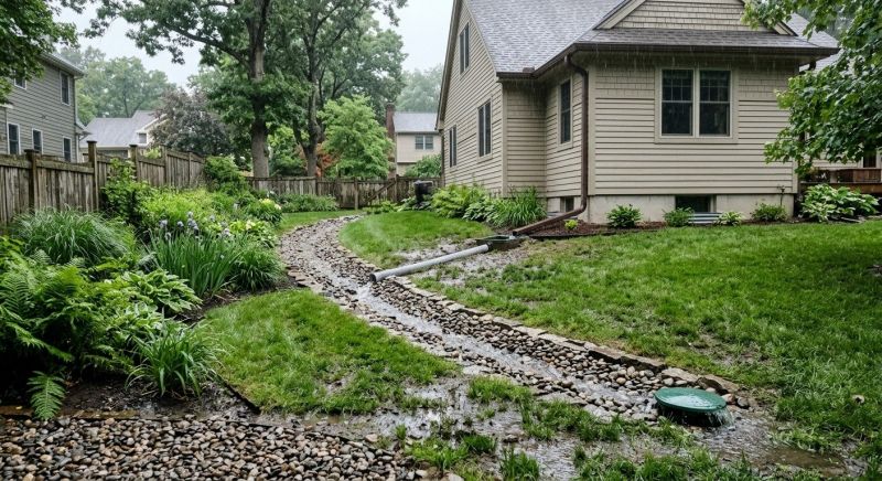 Landscaping Drainage Installation in Birmingham, AL