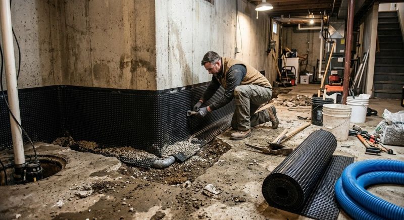 Leaking Basement Repair in Columbus, OH