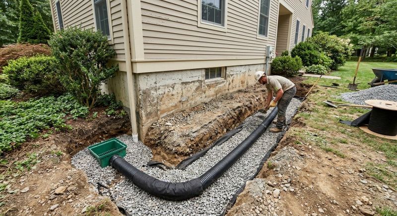 Outdoor Drain Installation in Birmingham, AL