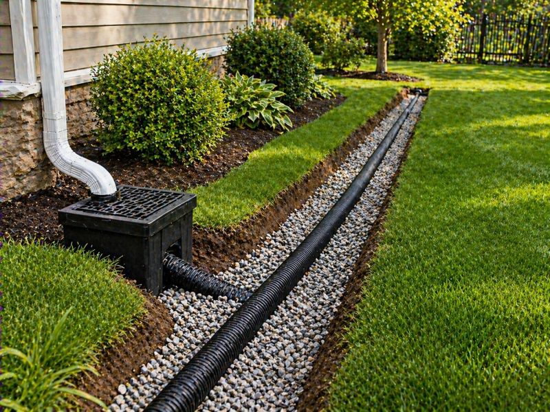 Residential Landscape Drainage in Birmingham, AL