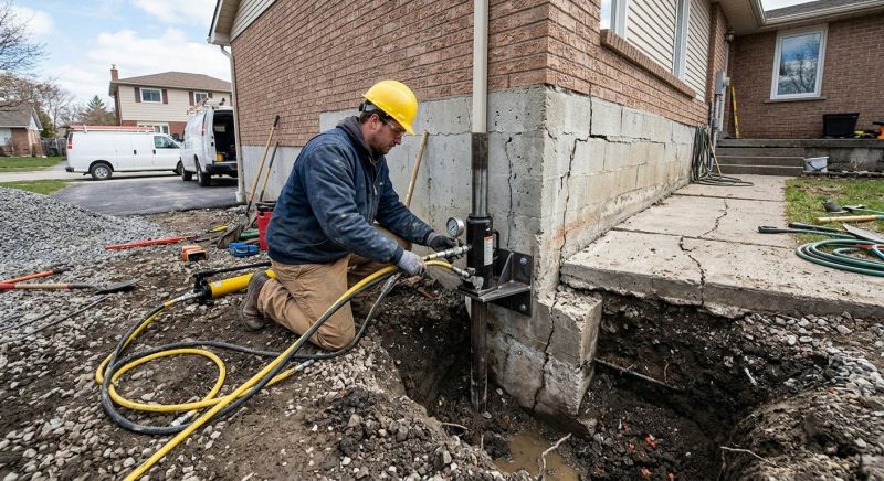 Sinking Foundation Repair in Tampa, FL
