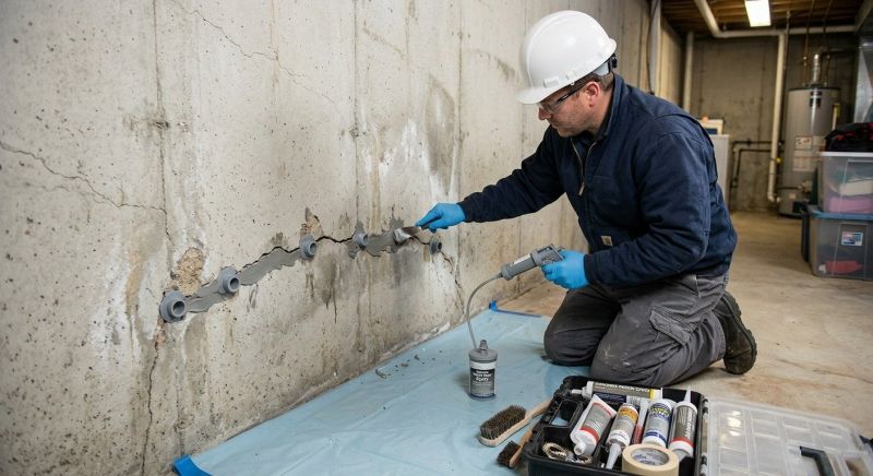 Structural Crack Repair in Columbus, OH