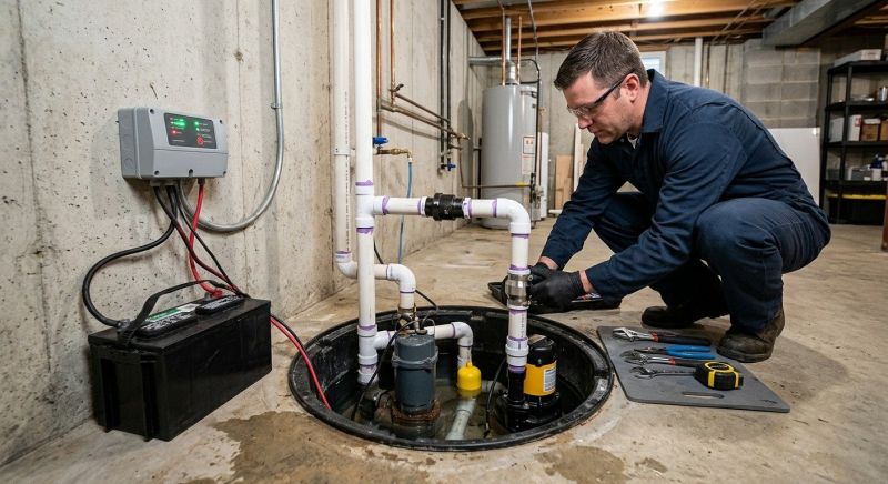Sump Pump Plumbing in Pompano Beach, FL