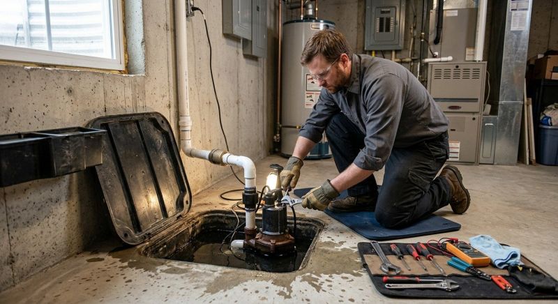 Sump Pump Relocation in Pompano Beach, FL