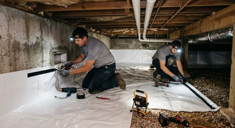 Vapor Barrier Installation in Columbus, OH