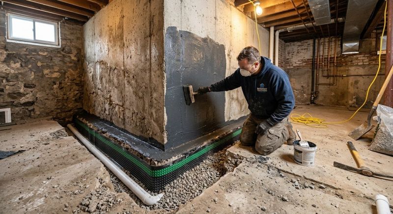 Wall Waterproofing in Columbus, OH