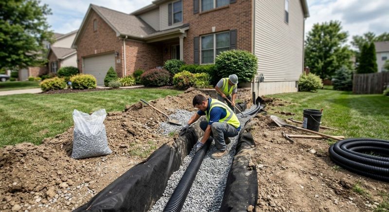 Wet Yard Drainage in Birmingham, AL