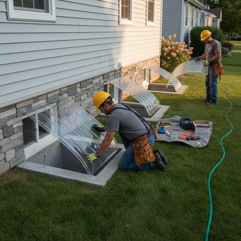 Window Well Cover Installation in Alpharetta, GA