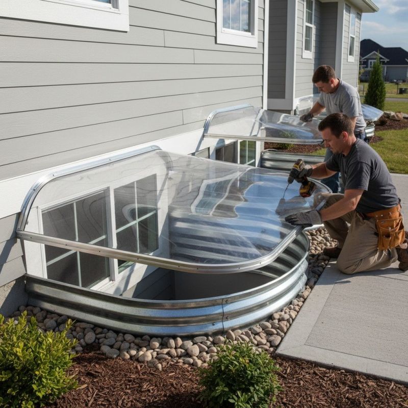 Window Well Cover Installation in Kansas City, KS