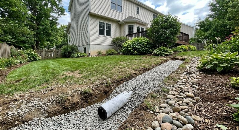 Yard Drainage Installation in Birmingham, AL